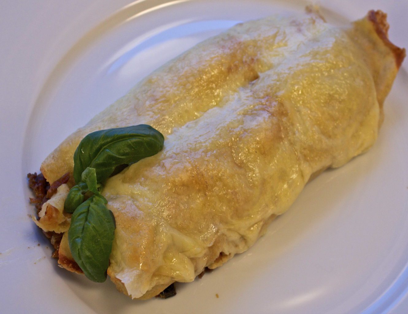 Glutenfri og laktosefri fyllt pannekake Glutenfri og laktosefri fyllt pannekake