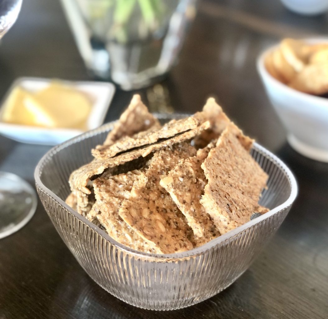Knekkebrød med chiafrø